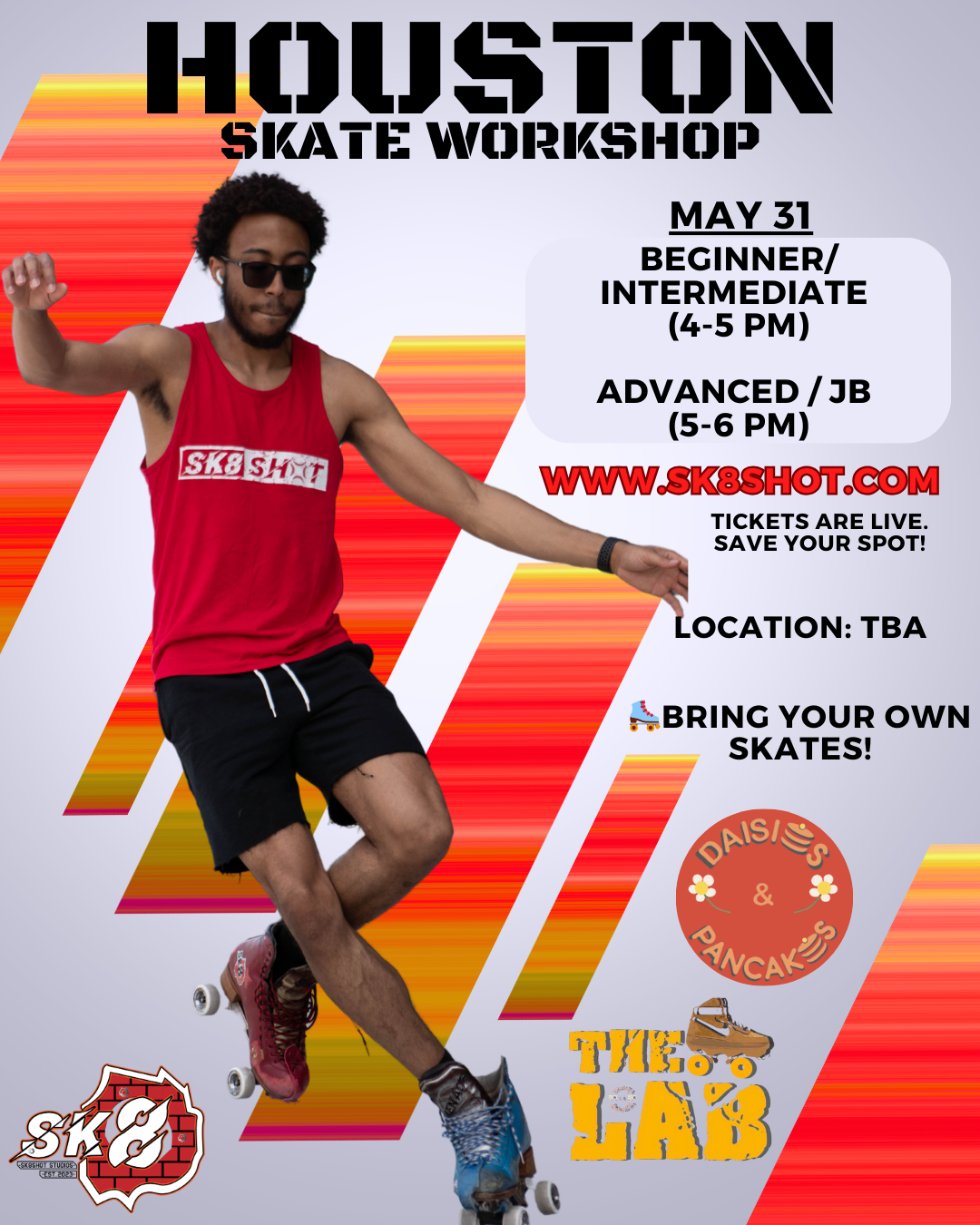 Houston Skate Workshop 🎟️
